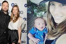 Ca sĩ Justin Timberlake lần đầu khoe ảnh con trai mới sinh