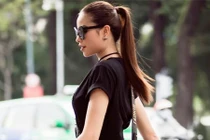 Cách diện đồ đen siêu chất như Phạm Hương, Hoàng Thuỳ