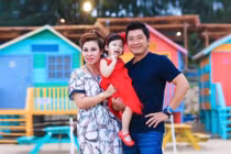 Diễn viên Kinh Quốc và vợ đại gia 10 năm không cần đám cưới