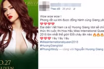 Hương Giang Idol thi Hoa hậu chuyển giới sau loạt ồn ào?