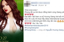 Hương Giang Idol thi Hoa hậu chuyển giới sau loạt ồn ào?