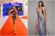 Xả vai Miss Universe, Kim Duyên mặc gợi cảm “chặt đẹp” hội chị em