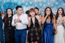 Lê Giang bất ngờ "đụng mặt" Duy Phương tại sinh nhật con trai