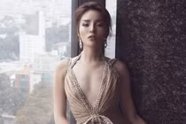 Kỳ Duyên bị soi vòng 1 lép khi mặc váy xẻ sâu táo bạo 