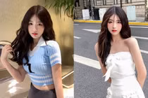 Hot girl nhan sắc như tiên nữ, thân hình mảnh mai hút mắt