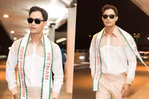 Huỳnh Võ Hoàng Sơn lên đường thi Nam vương Du lịch Hoàn vũ 2023