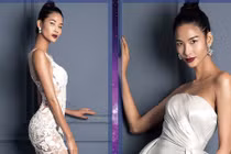 Hoàng Thùy thi Hoa hậu Hoàn vũ Việt Nam 2017