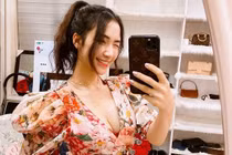 Hòa Minzy khoe vòng 1 đầy đặn sau tin đồn sinh con với đại gia