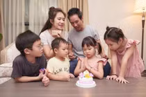 Vợ Lý Hải: "Nếu lỡ có bé thứ 5 thì phải giữ"