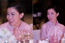 Xa Thi Mạn tươi rói đi ăn đêm cùng Lý Nhã Kỳ