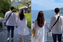 Midu tự tung loạt ảnh trăng mật bên chồng