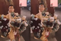 Kim Lý tặng quà 8/3 cho Hồ Ngọc Hà, còn bonus nói tiếng Việt