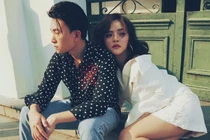 Thu Quỳnh đăng ảnh tình tứ với bạn diễn Anh Vũ