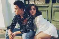 Thu Quỳnh đăng ảnh tình tứ với bạn diễn Anh Vũ