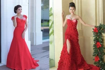 Thí sinh HHVN 2014 kiêu sa với trang phục dạ hội