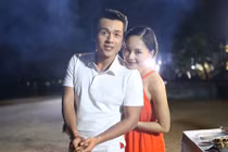 Lan Phương - Hòa Hiệp tình tứ trong hậu trường “Làm dâu“