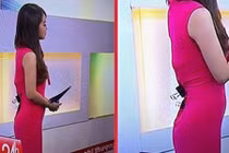 Sự cố trang phục dở khóc dở cười của biên tập viên VTV