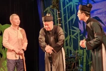 NSND Công Lý hồi phục kỳ diệu, quay lại nhà hát tập kịch