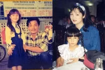 Loạt ảnh Diễm My 9x ngày nhỏ bên Thương Tín, Diễm Hương gây sốt