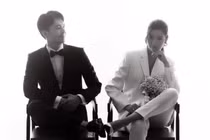 Lộ ảnh cưới của Thúy Vân và bạn trai, cô dâu tạo dáng "ngầu"