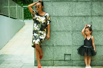 Con gái Đoan Trang mới lên 3 đã tạo dáng cực đỉnh