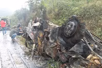 Vụ xe bồn đâm xe khách: Kinh hoàng phút giây sinh tử