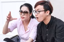 Team Thu Phương tích cực tập luyện cho chung kết The Voice