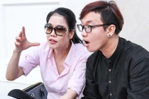 Team Thu Phương tích cực tập luyện cho chung kết The Voice