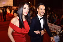 Trương Ngọc Ánh, Kim Lý tình tứ tại LHP Quốc tế HN