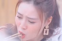 Ninh Dương Lan Ngọc đẹp bất chấp ngay cả khi thoải mái ăn tới… méo miệng