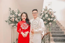 Nhan sắc bạn gái kém 6 tuổi làm lễ ăn hỏi với Đông Hùng