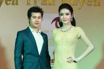 Á hậu Huyền My diện váy ren đẹp lộng lẫy tại Myanmar