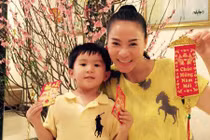 Những hình ảnh dễ thương của bà bầu Thu Minh 