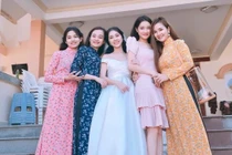 Nhan sắc em gái xinh đẹp vừa lên xe hoa của diễn viên Nhã Phương