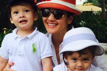 Hai con của Hồng Nhung sang chấn tâm lý khi bố vui bên tình mới