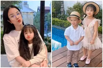 Con gái Diệp Lâm Anh giống ba, xinh như thiên thần 