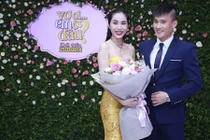 Công Vinh xuất hiện phút chót mừng Thủy Tiên ra mắt phim