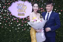 Công Vinh xuất hiện phút chót mừng Thủy Tiên ra mắt phim