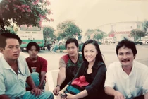 Ảnh thanh xuân của BTV Hoài Anh bên Lý Hùng, Thương Tín