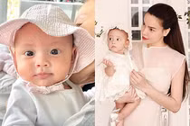 Con gái 7 tháng tuổi xinh và điệu của Hồ Ngọc Hà - Kim Lý