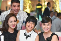 Công Lý cùng tình mới và vợ cũ dự tiệc cưới MC Thành Trung