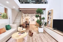 Nhà ống trong hẻm biến thành "vườn địa đàng" sau cải tạo