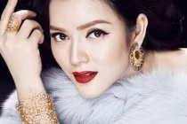 Lý Nhã Kỳ đẹp quyến rũ với trang sức kim cương