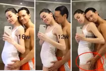 Hồ Ngọc Hà khoe ảnh bầu, "bàn tay hư" Kim Lý gây chú ý 