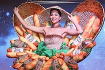 H'Hen Niê công bố quốc phục bánh mỳ từng gây tranh cãi