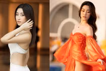 Trước chiếc đầm "thị phi, chảnh chọe", Đỗ Mỹ Linh hở bạo hơn nhiều