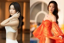 Trước chiếc đầm "thị phi, chảnh chọe", Đỗ Mỹ Linh hở bạo hơn nhiều