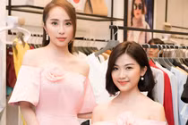 Hai "tiểu tam" Quỳnh Nga, Lương Thanh đứng chung khung hình, đẹp phát hờn