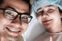 Vợ Huỳnh Đông sinh con trai đầu lòng nặng 3,5 kg