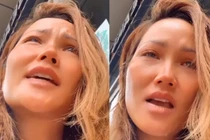 H'Hen Niê khóc tu tu khi bị chỉ trích từ thiện bủn xỉn